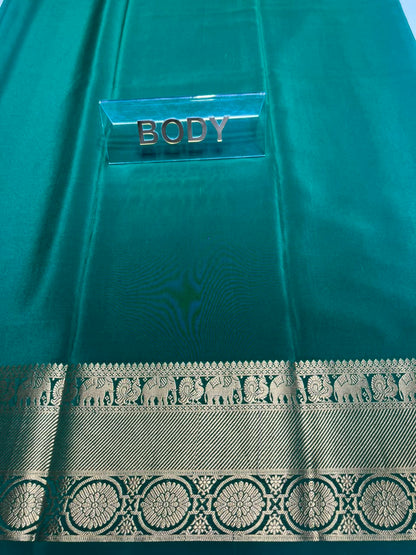 Pure Mysore Silk Saree.