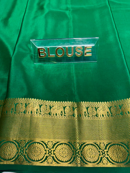Pure Mysore Silk Saree.