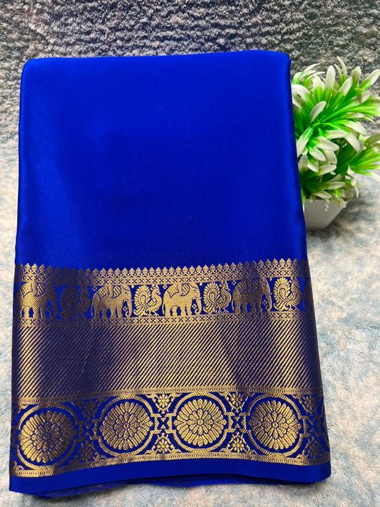 Pure Mysore Silk Saree.