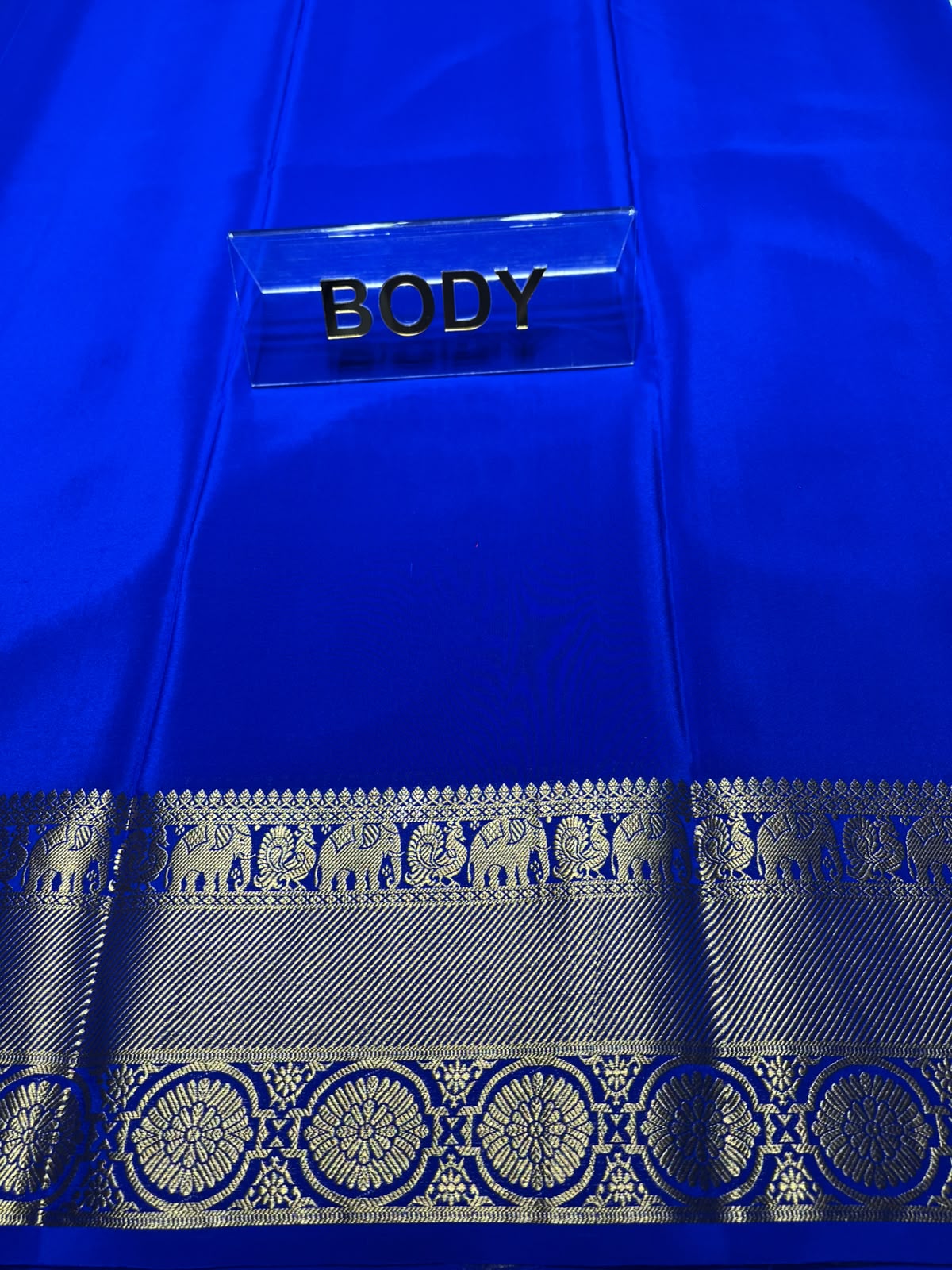 Pure Mysore Silk Saree.