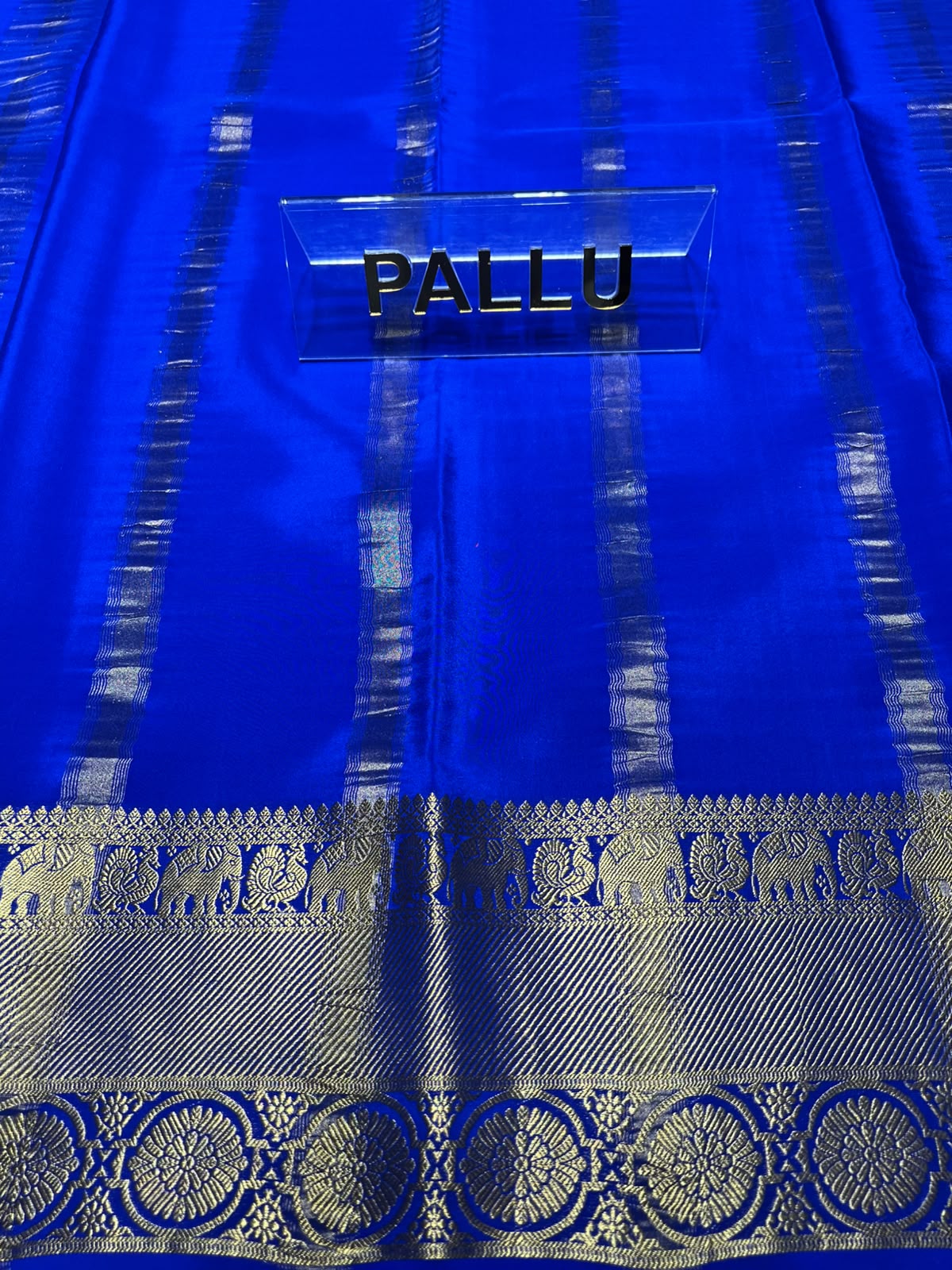 Pure Mysore Silk Saree.