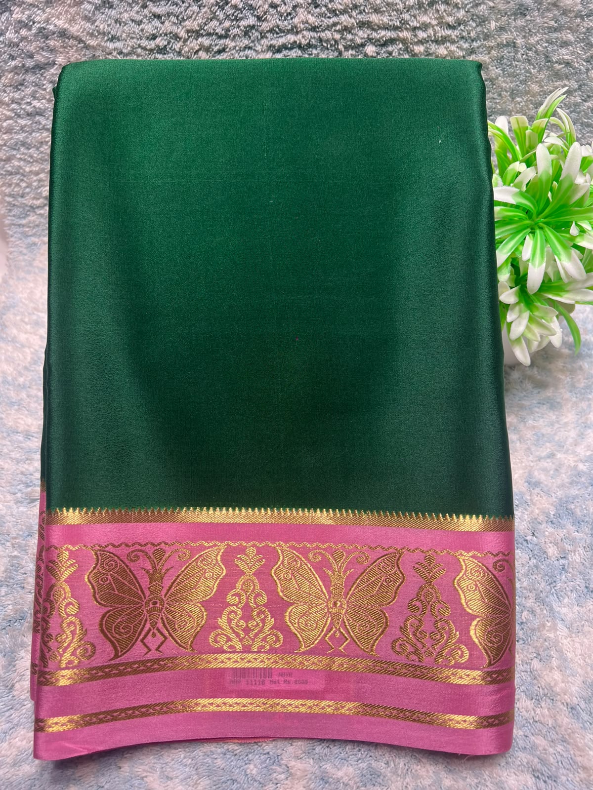 Pure Mysore Silk Saree.