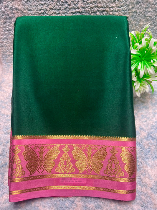 Pure Mysore Silk Saree.