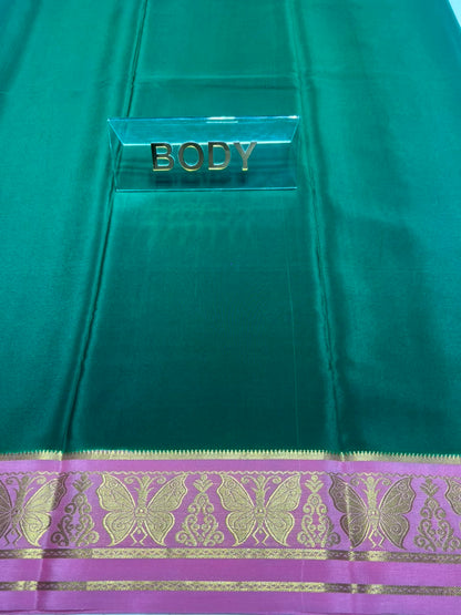 Pure Mysore Silk Saree.