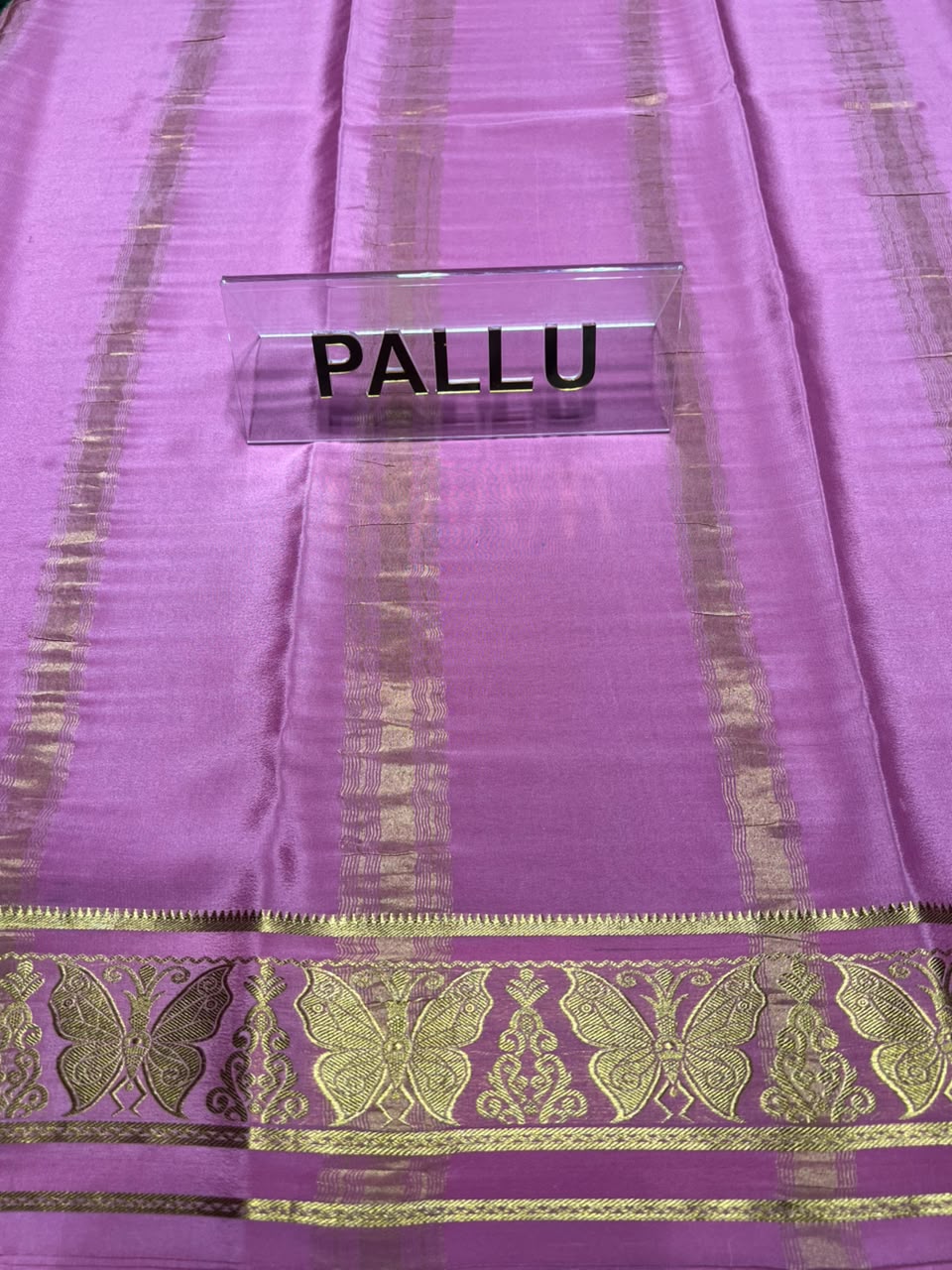 Pure Mysore Silk Saree.