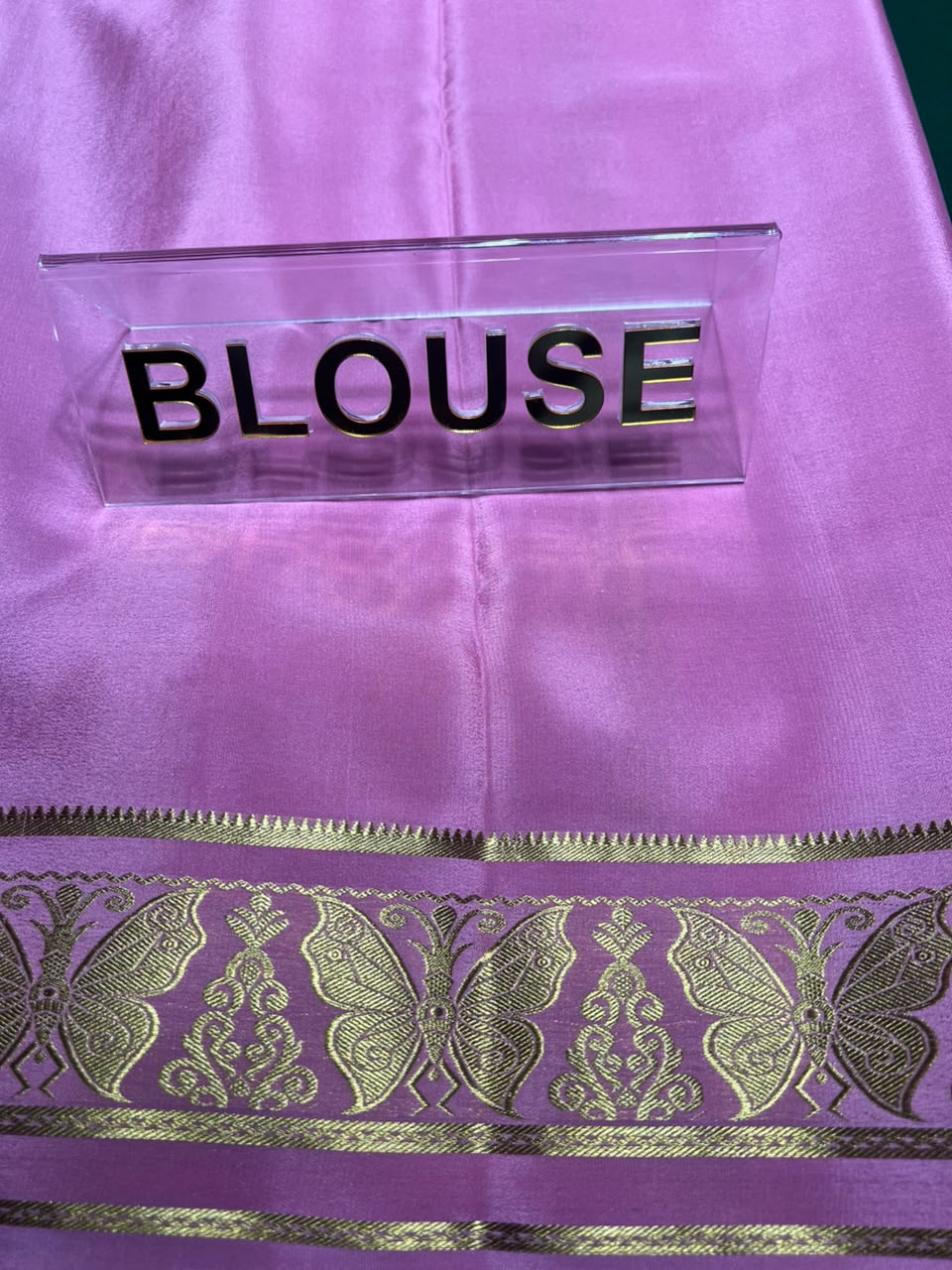 Pure Mysore Silk Saree.