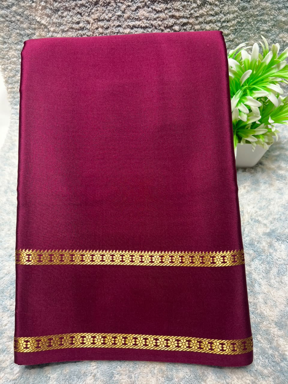 Pure Mysore Silk Saree.