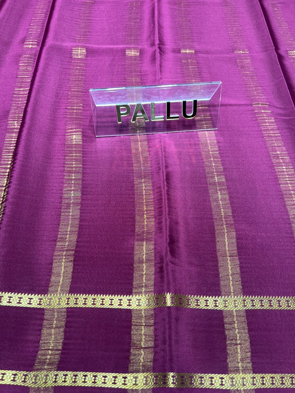 Pure Mysore Silk Saree.