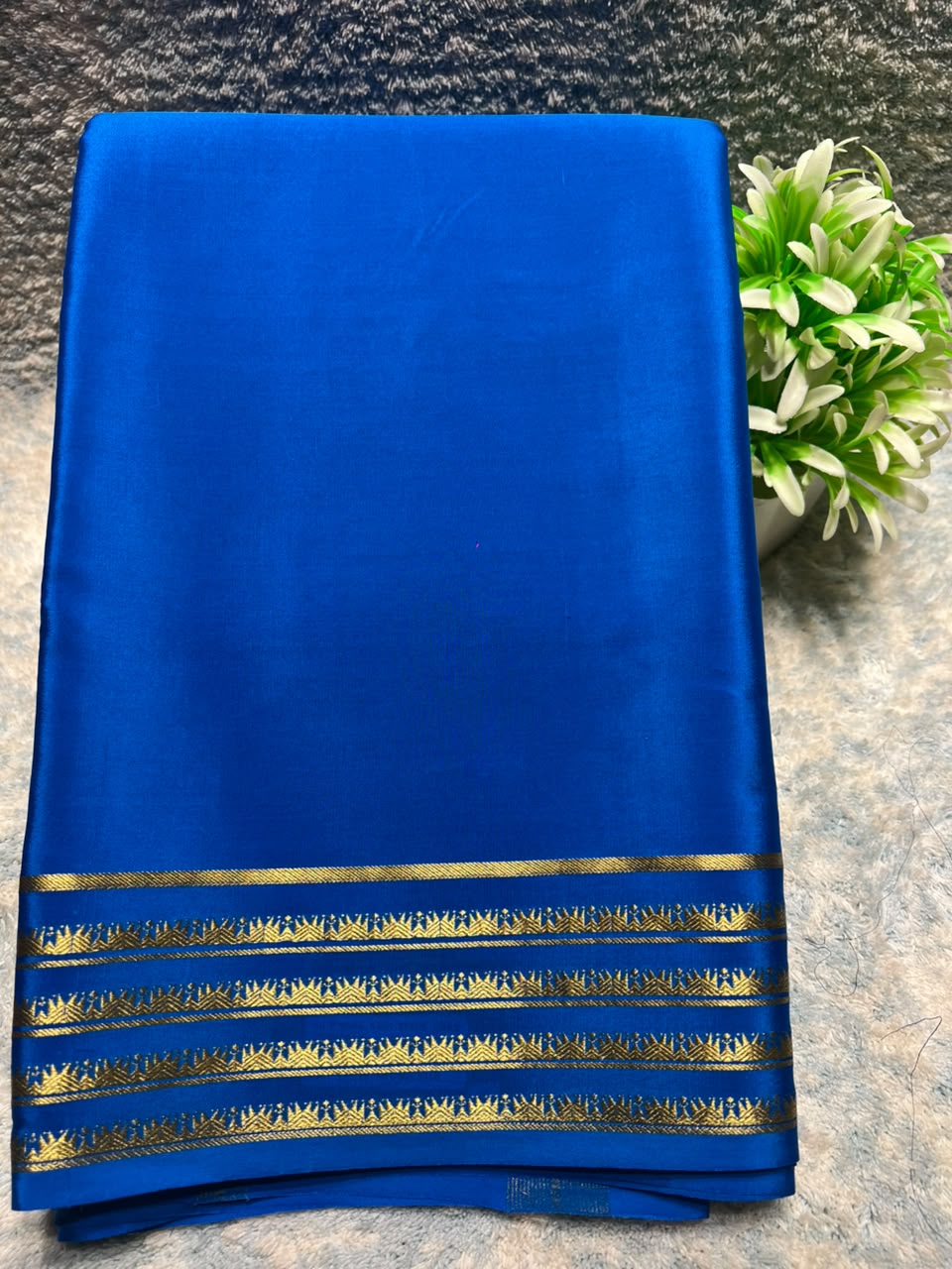 Pure Mysore Silk Saree.