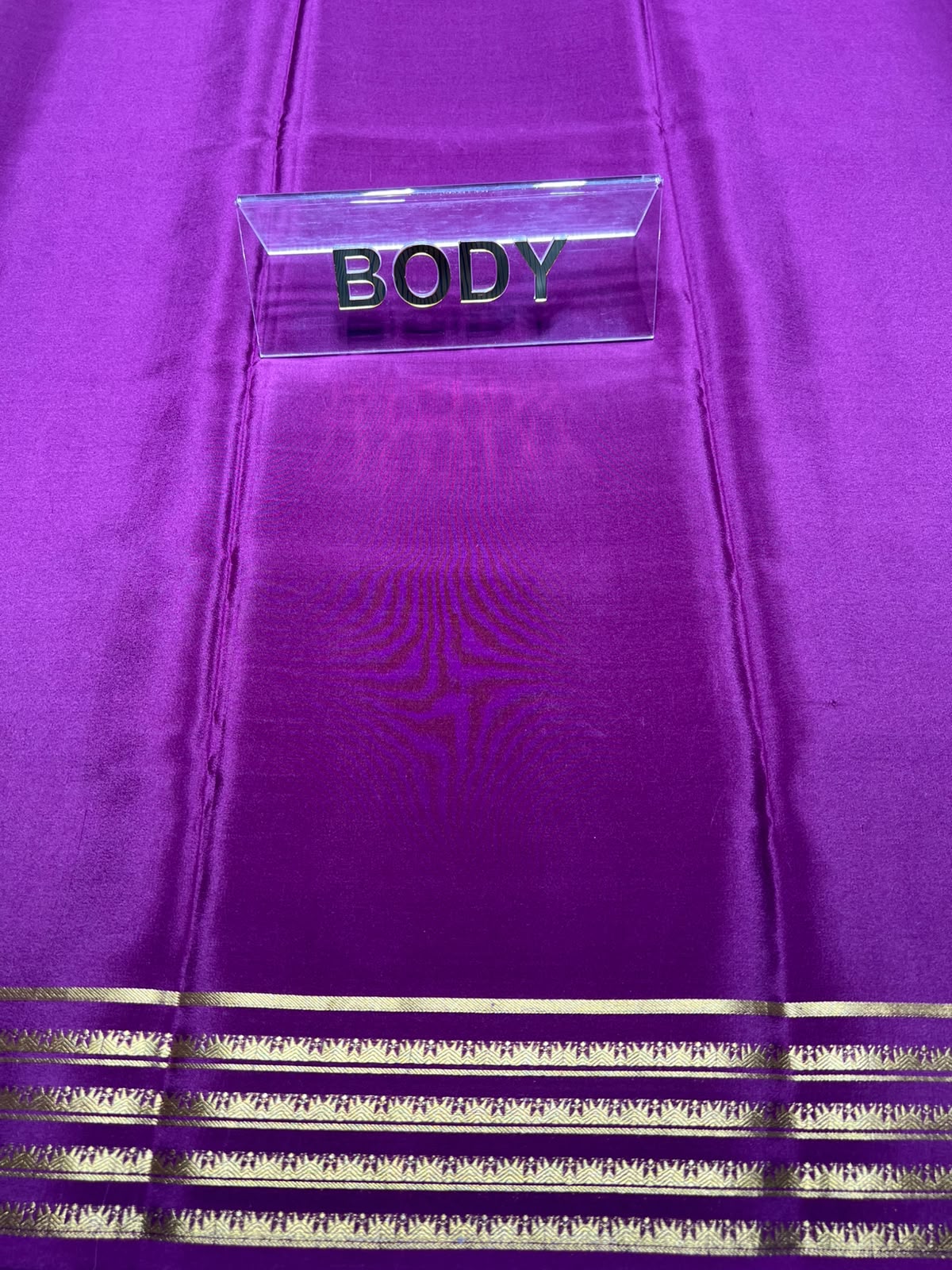 Pure Mysore Silk Saree.