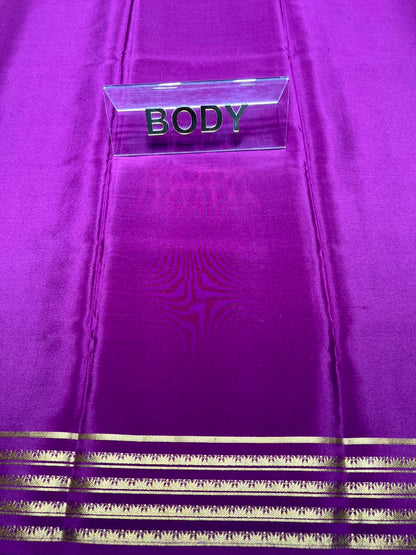 Pure Mysore Silk Saree.