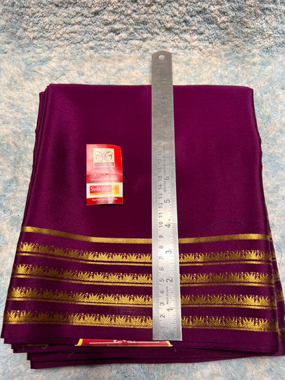 Pure Mysore Silk Saree.