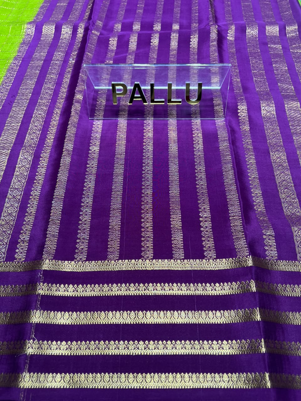 Pure Mysore Silk Saree.