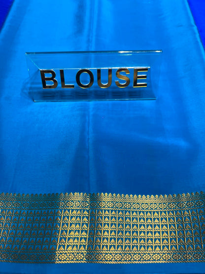 Pure Mysore Silk Saree.