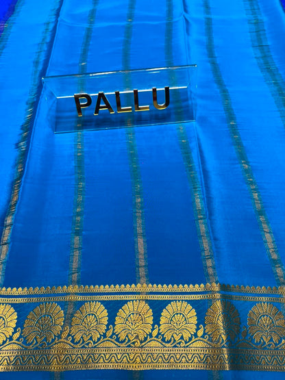 Pure Mysore Silk Saree.