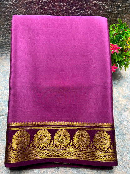 Pure Mysore Silk Saree.