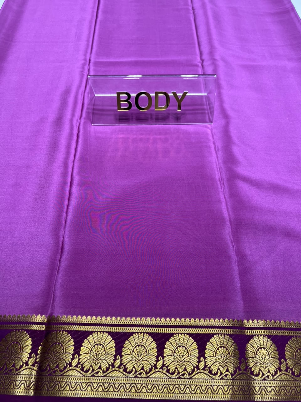 Pure Mysore Silk Saree.