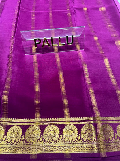 Pure Mysore Silk Saree.