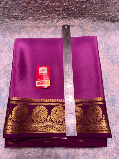 Pure Mysore Silk Saree.