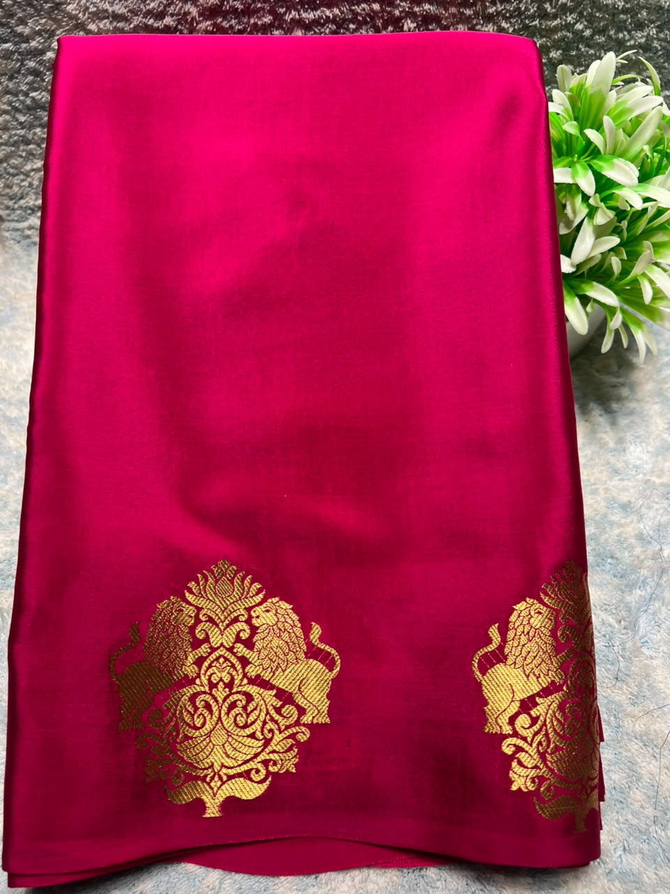 Pure Mysore Silk Saree.
