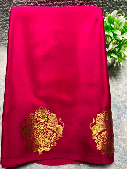 Pure Mysore Silk Saree.