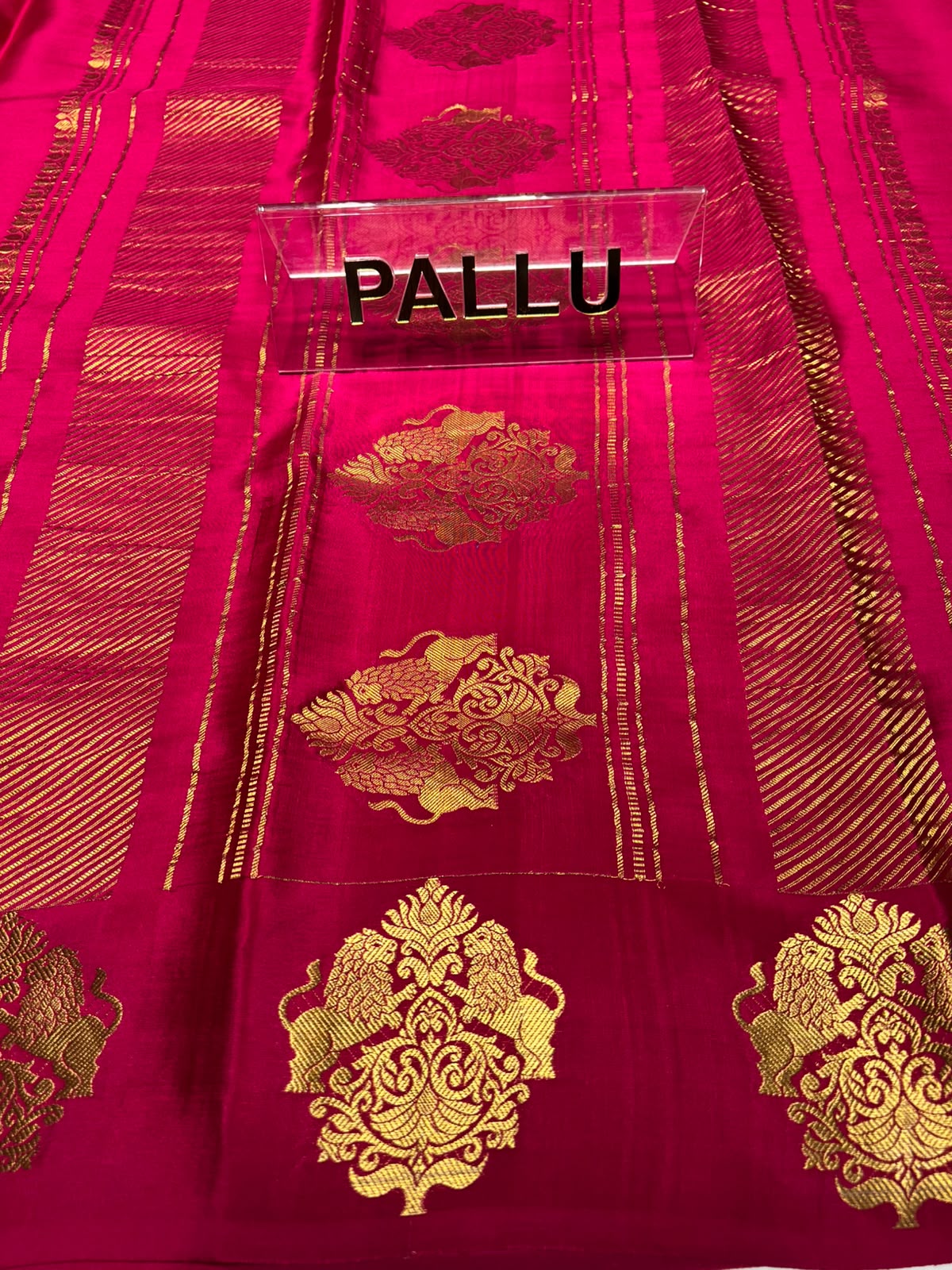 Pure Mysore Silk Saree.