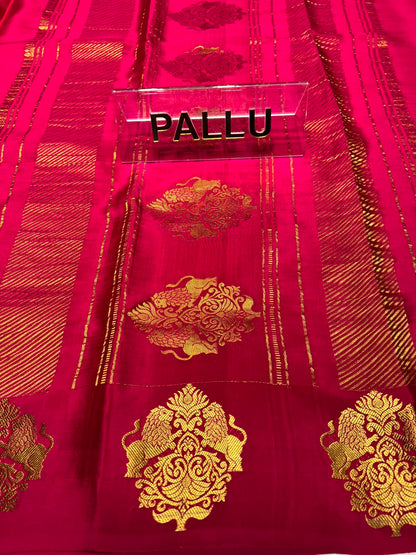 Pure Mysore Silk Saree.