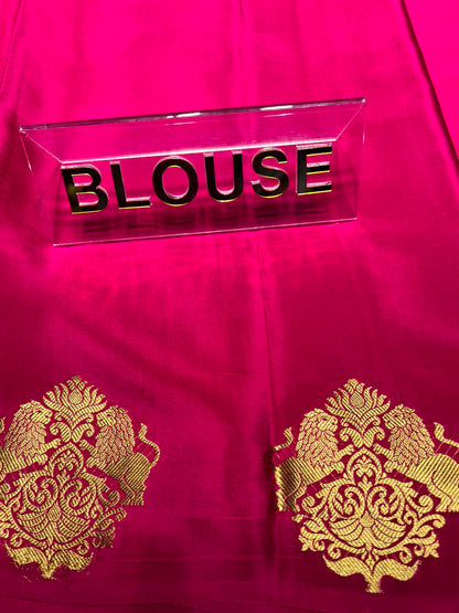 Pure Mysore Silk Saree.