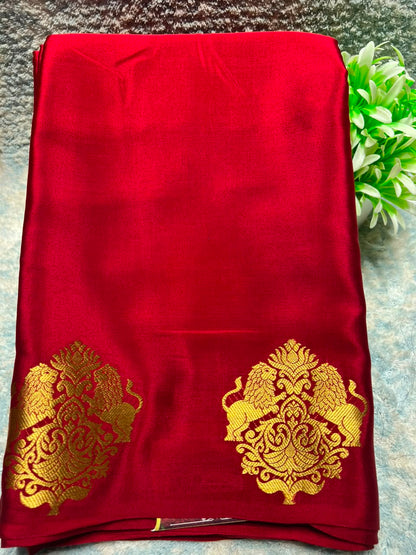 Pure Mysore Silk Saree.