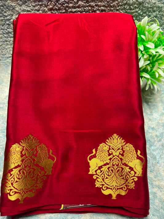Pure Mysore Silk Saree.