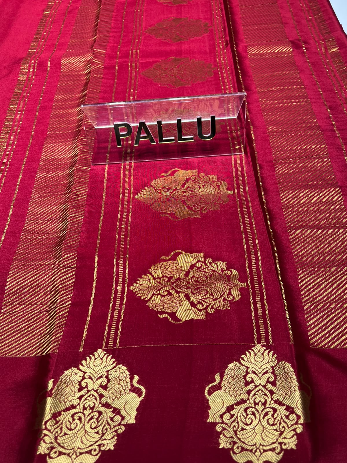 Pure Mysore Silk Saree.