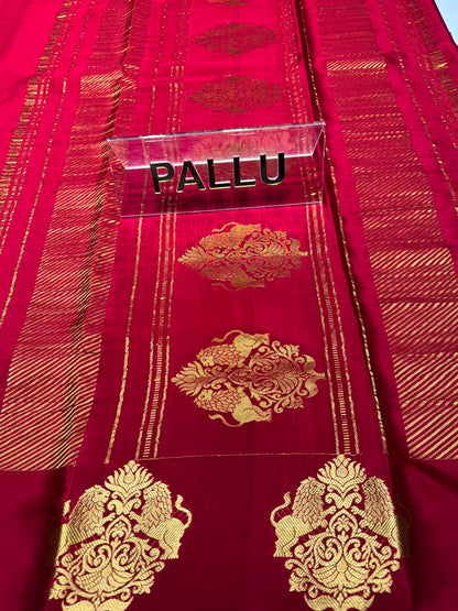 Pure Mysore Silk Saree.