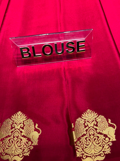 Pure Mysore Silk Saree.