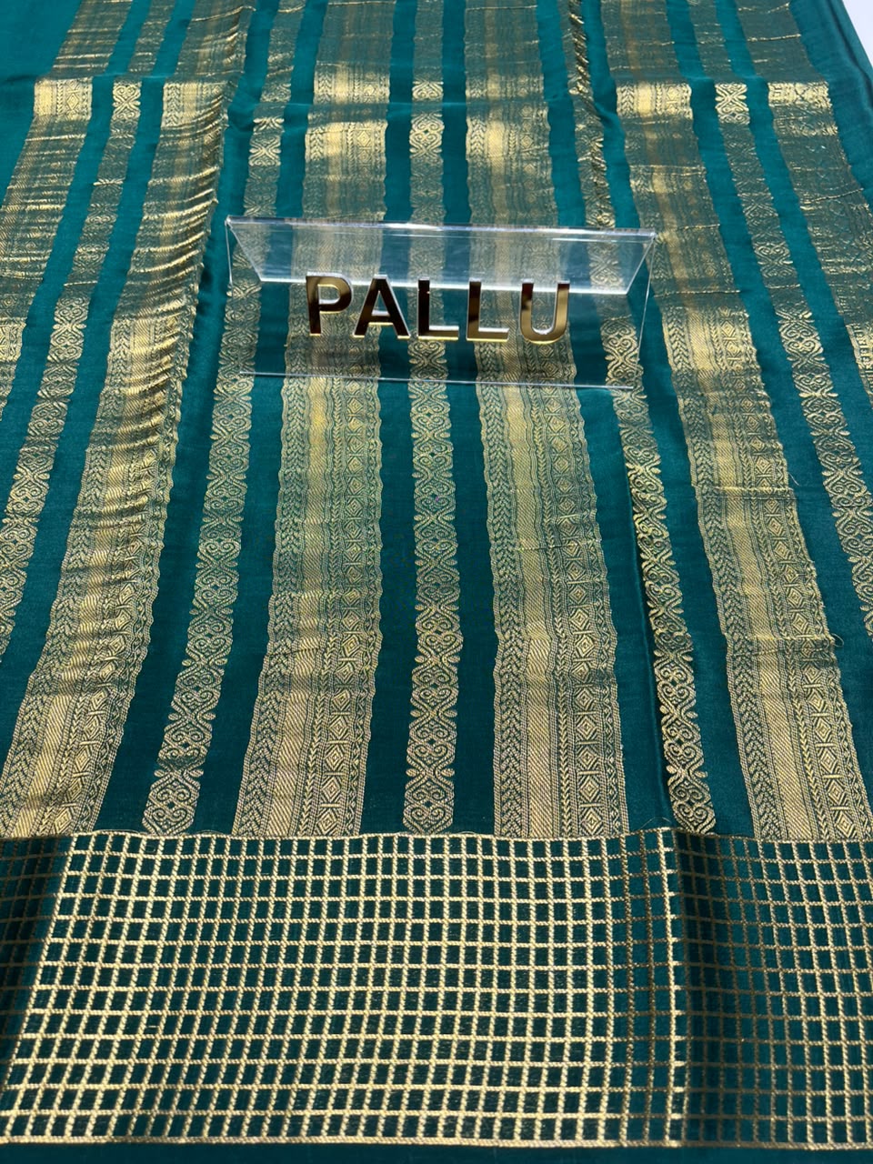 Pure Mysore Silk Saree.