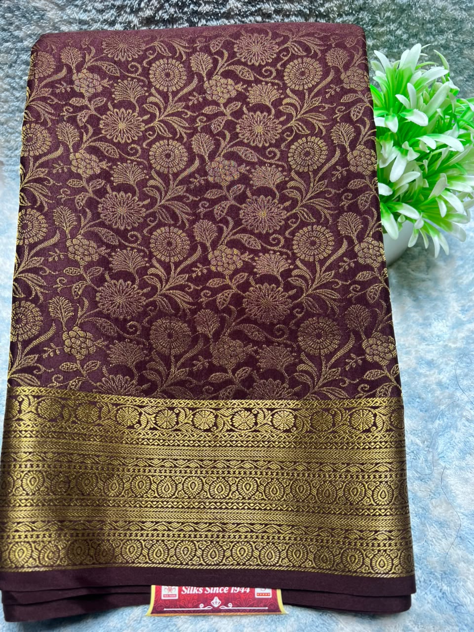 Pure Mysore Silk Saree.