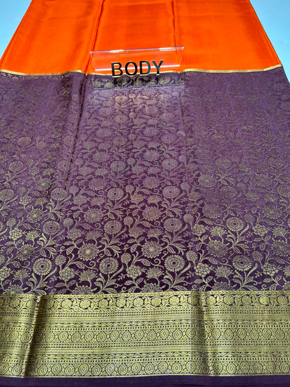 Pure Mysore Silk Saree.