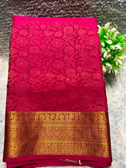 Pure Mysore Silk Saree.