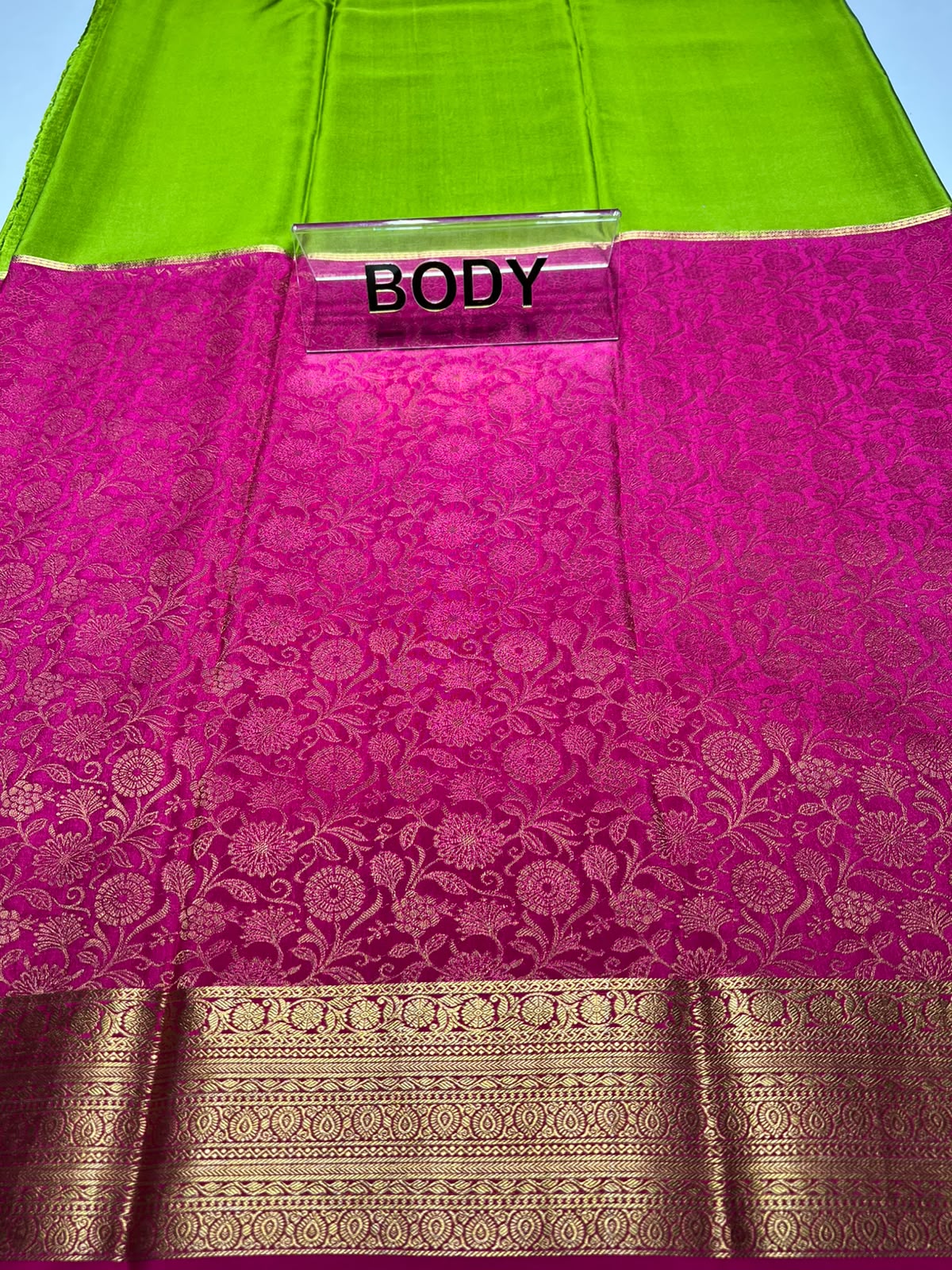 Pure Mysore Silk Saree.