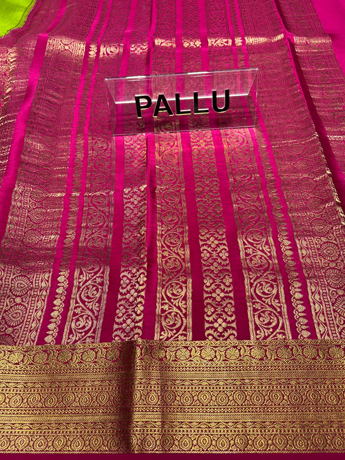 Pure Mysore Silk Saree.