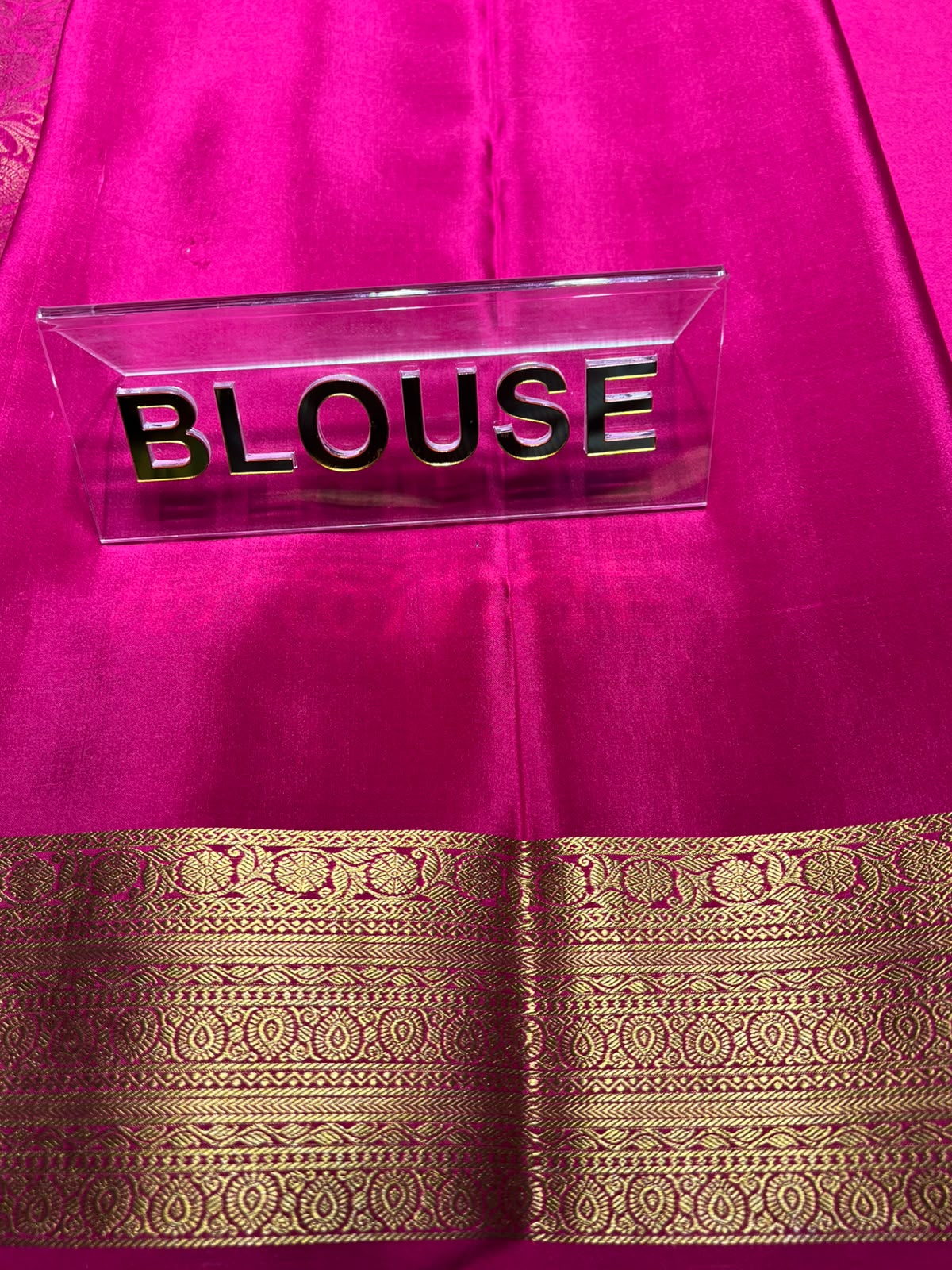 Pure Mysore Silk Saree.