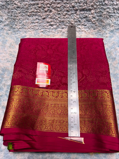 Pure Mysore Silk Saree.
