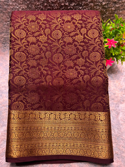 Pure Mysore Silk Saree.
