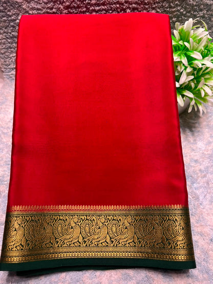 Pure Mysore Silk Saree.
