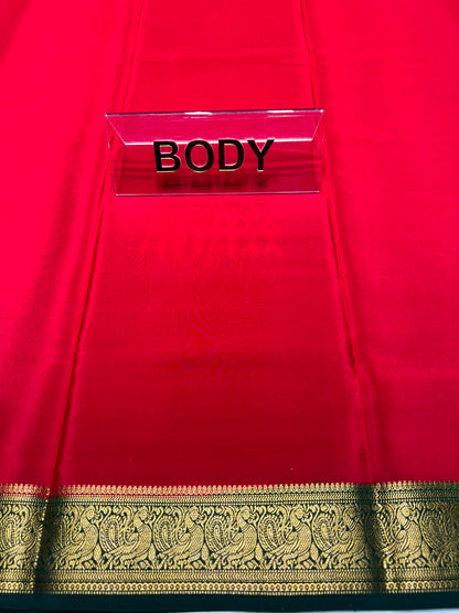 Pure Mysore Silk Saree.
