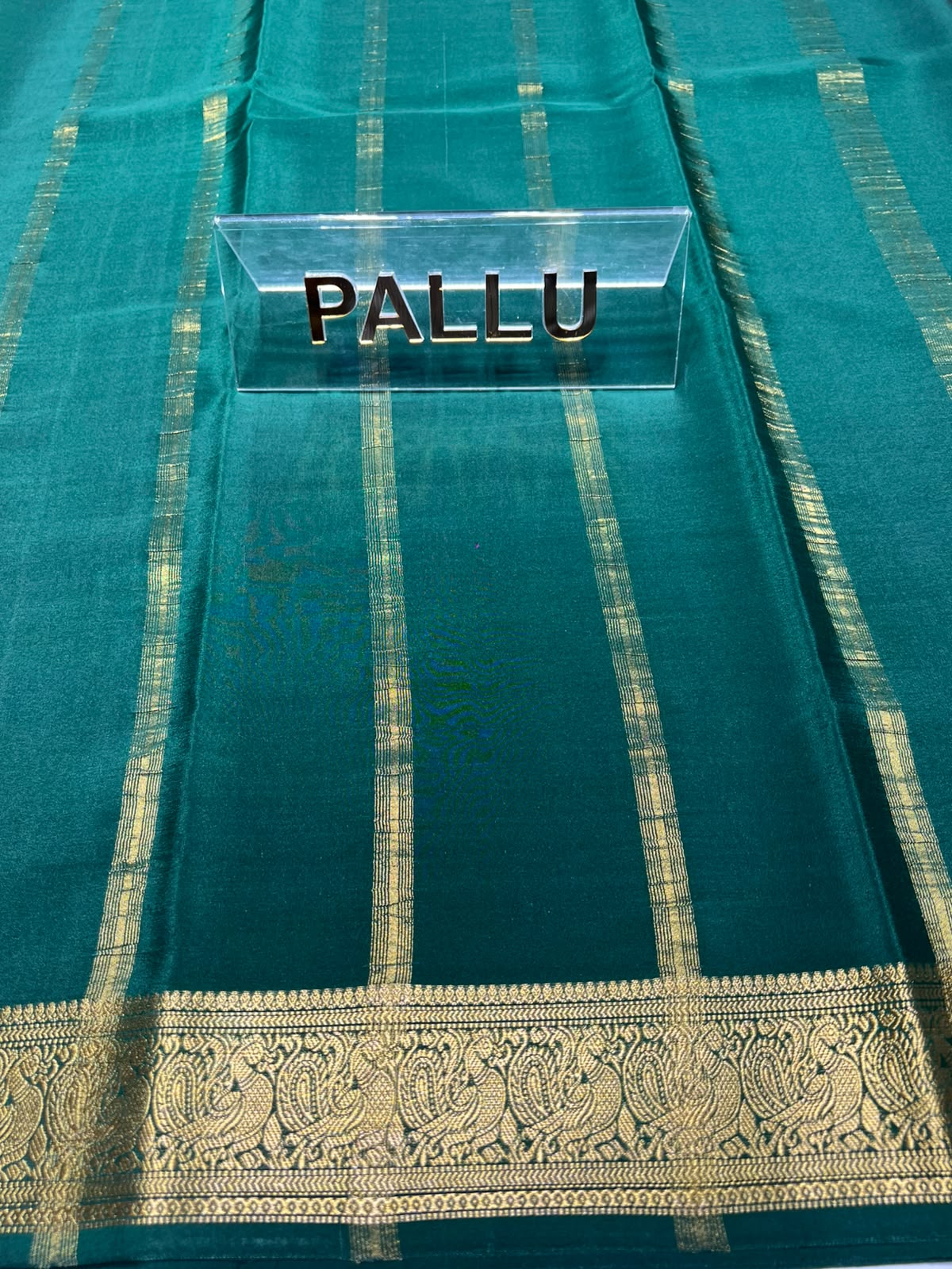 Pure Mysore Silk Saree.