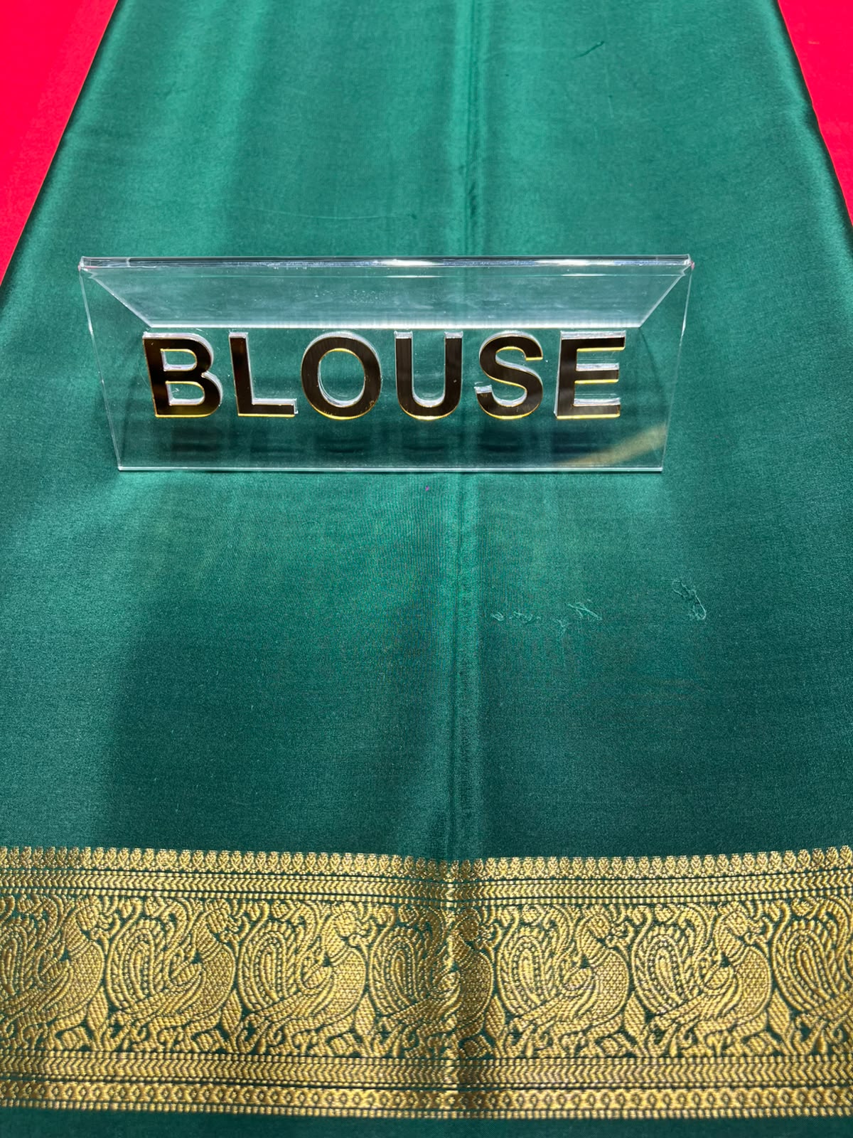 Pure Mysore Silk Saree.