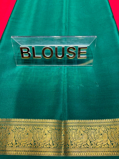 Pure Mysore Silk Saree.