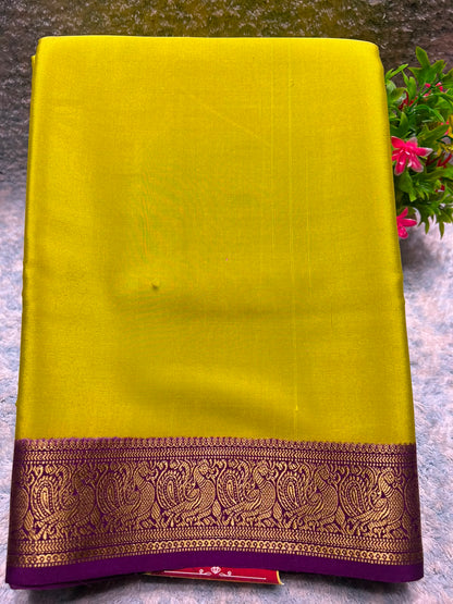 Pure Mysore Silk Saree.
