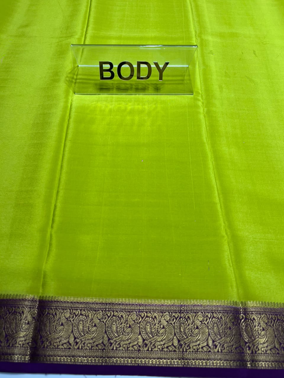 Pure Mysore Silk Saree.