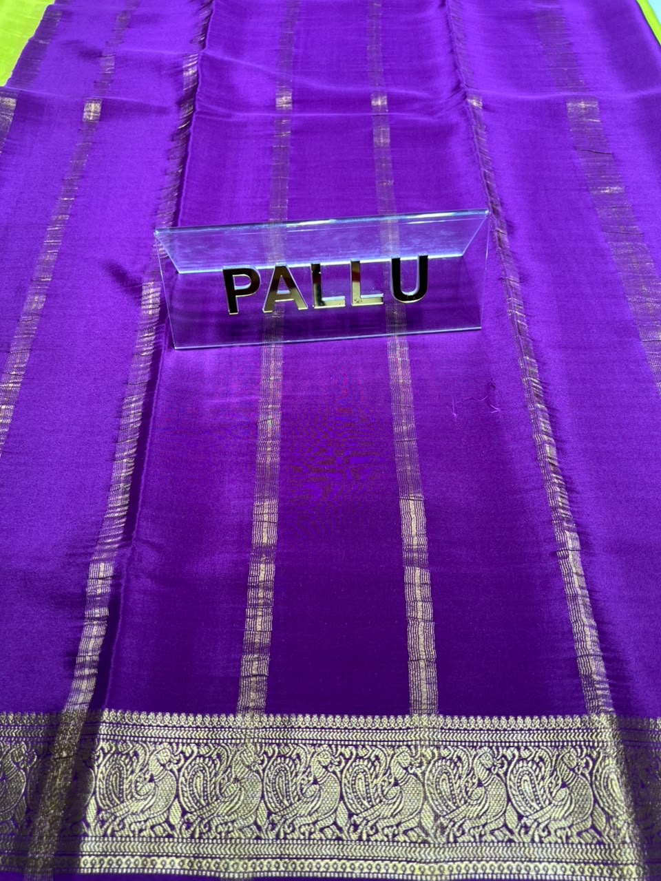 Pure Mysore Silk Saree.
